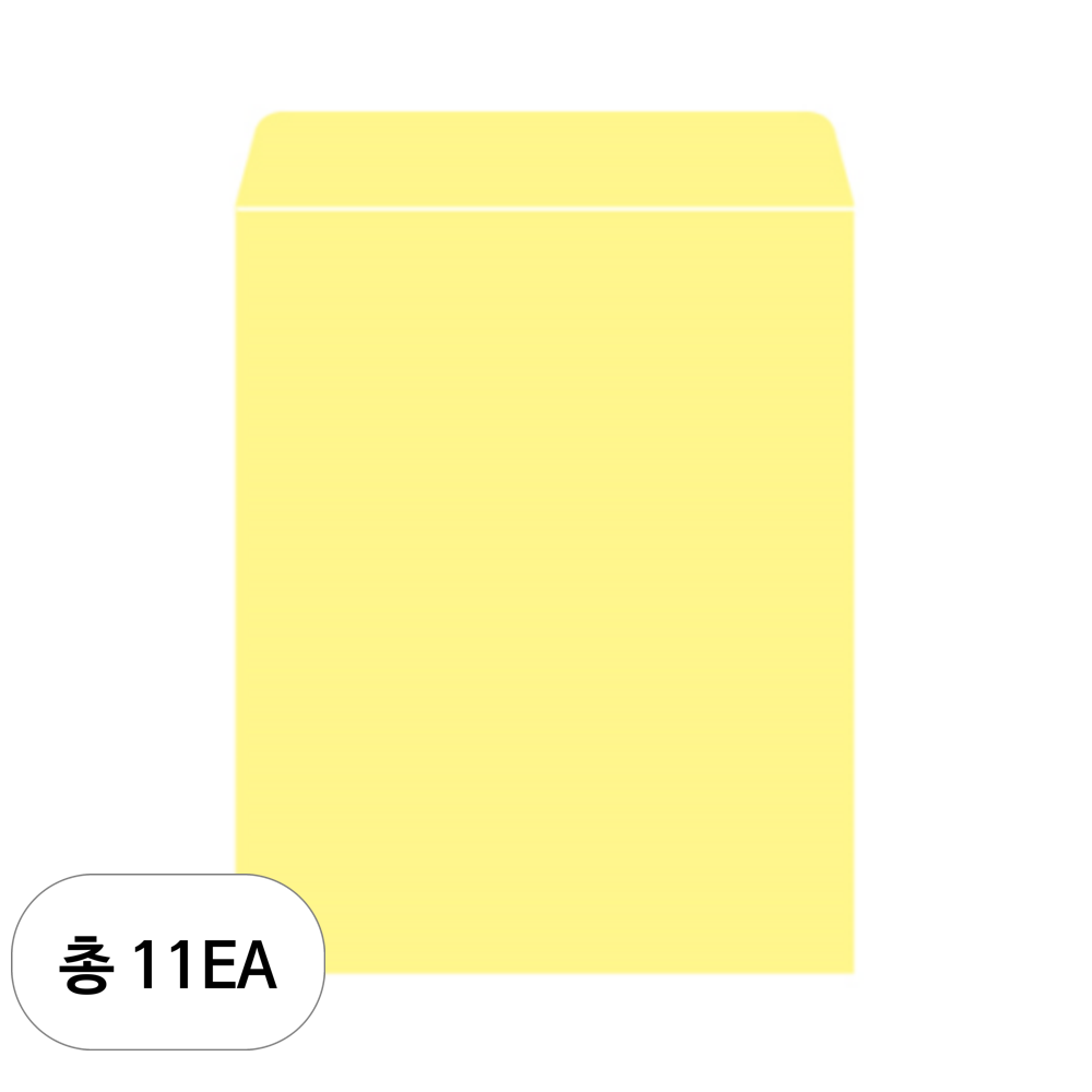 봉투를만드는사람들 접착식 레자크 각대봉투 양면 테이프 크림 5절 100p 319,330원