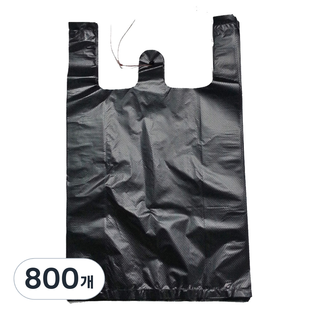 부국비닐봉투 손잡이비닐 일반마트봉투3호 검정 21,800원