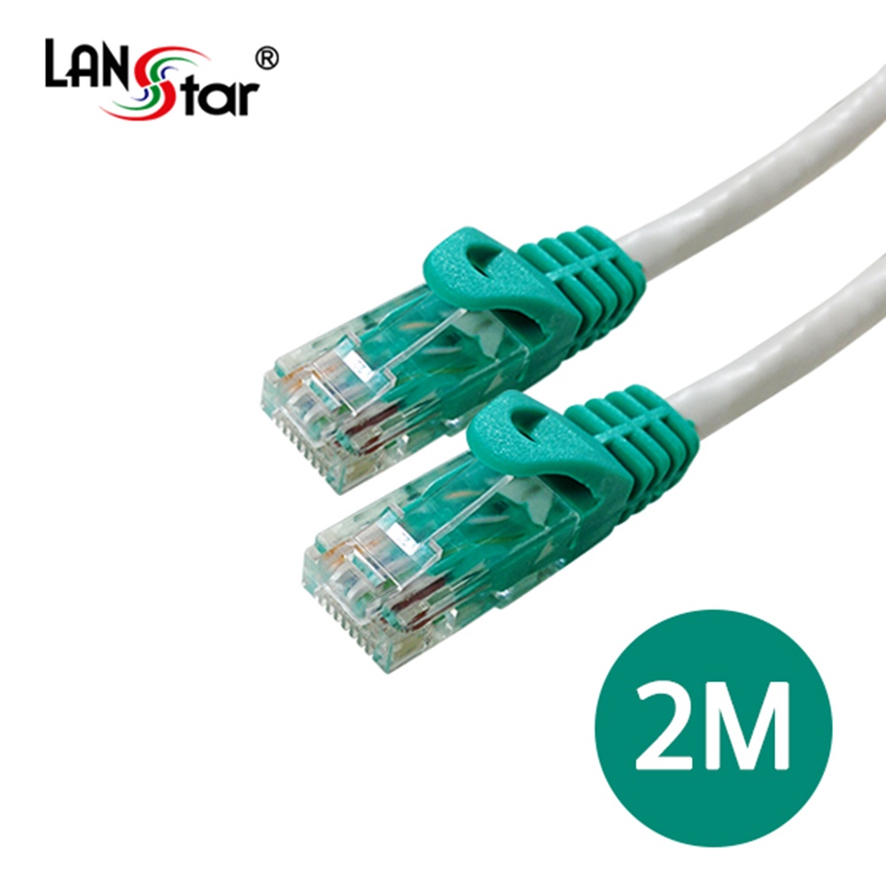 랜스타 LS-6UTPC-2MG 랜케이블 그린 (2M,CAT.6,UTP), 1개, 2m 1,300원