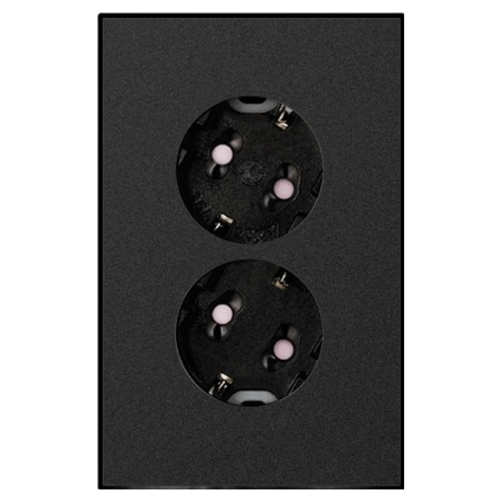 위너스 벨로 매트 2구 콘센트 블랙 5,500원