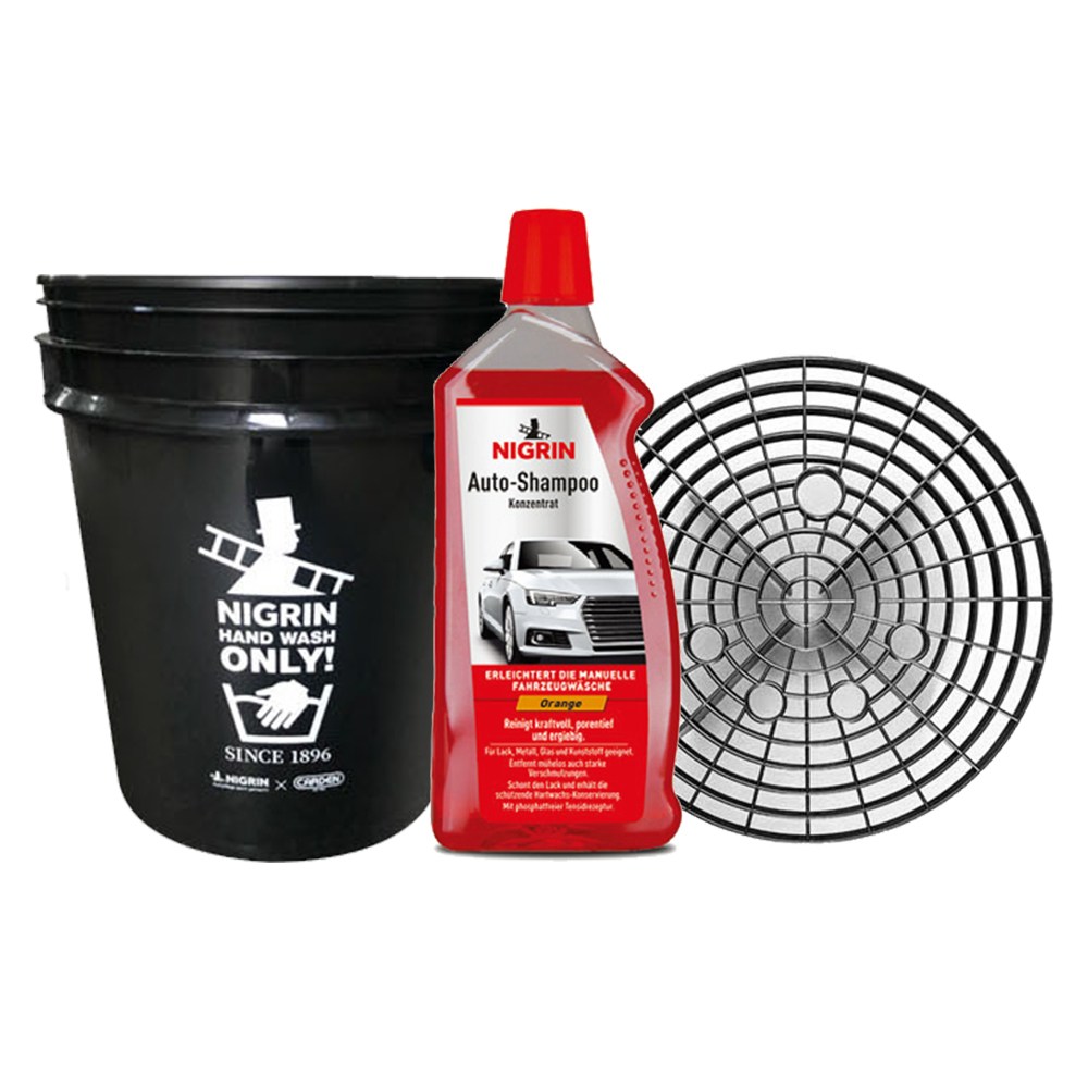 [니그린 카워시 3종 세트 B] 카샴푸+세차버킷+그릿가드, 1개 29,900원