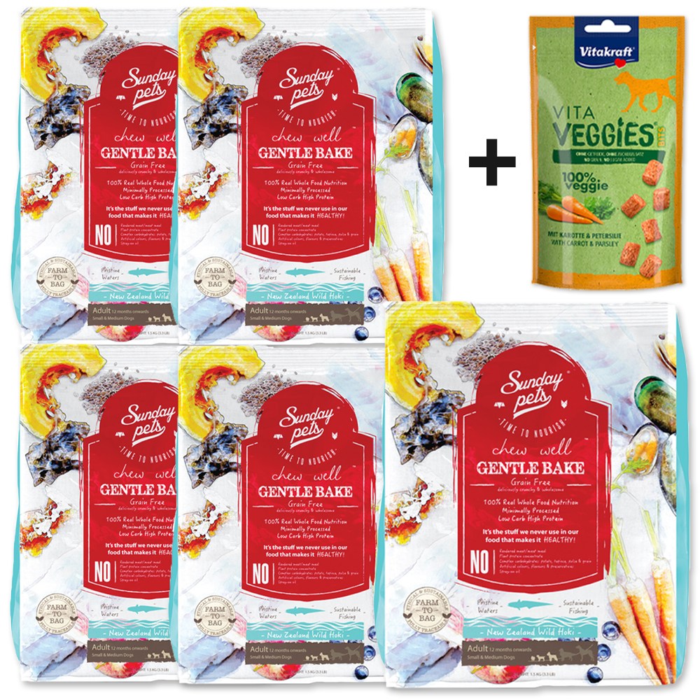 선데이펫 젠틀베이크 사료 그레인프리 초록입홍합 함유 + 사은품 증정 149,800원