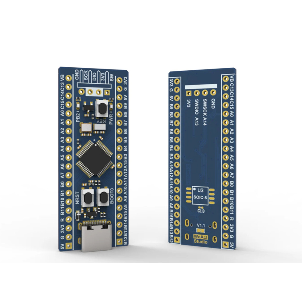 STM32 STM32F103CBT6 USB-C 타입 Weact 개발보드, 1개 11,000원