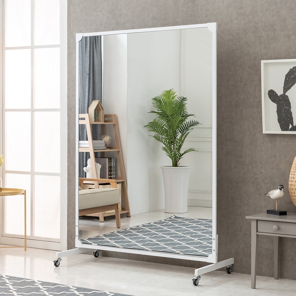 라인아트 애채 대형 와이드 스탠드형 전신거울 288,000원