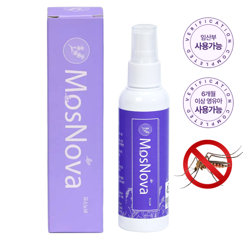모스노바 모기기피제 스프레이 유아 여행용 천연 야외 진드기 기피제, 1개, 80ml 10,500원