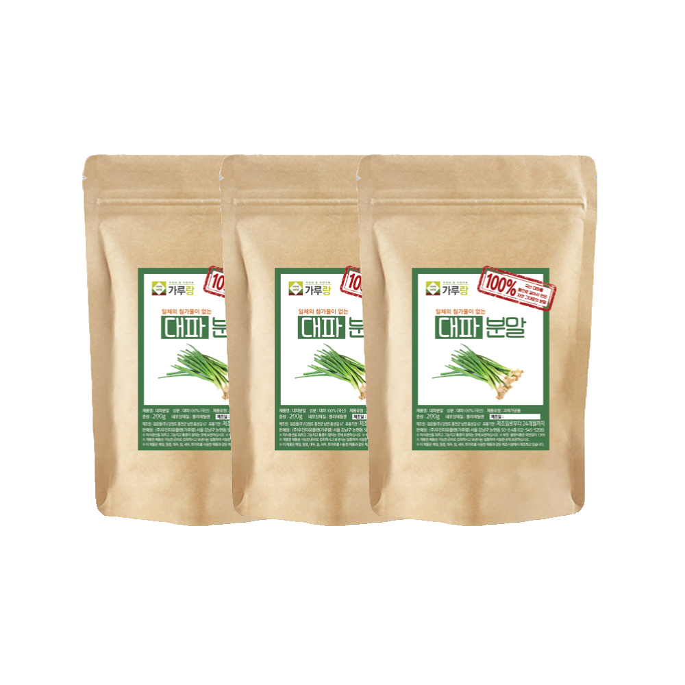가루랑 100% 국산 대파분말200g 3개 묶음 28,670원