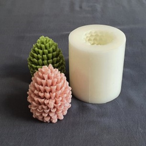 수제몰드 - 솔방울 입체 , 실리콘몰드 석고 비누 캔들 diy 만들기 틀 18,000원