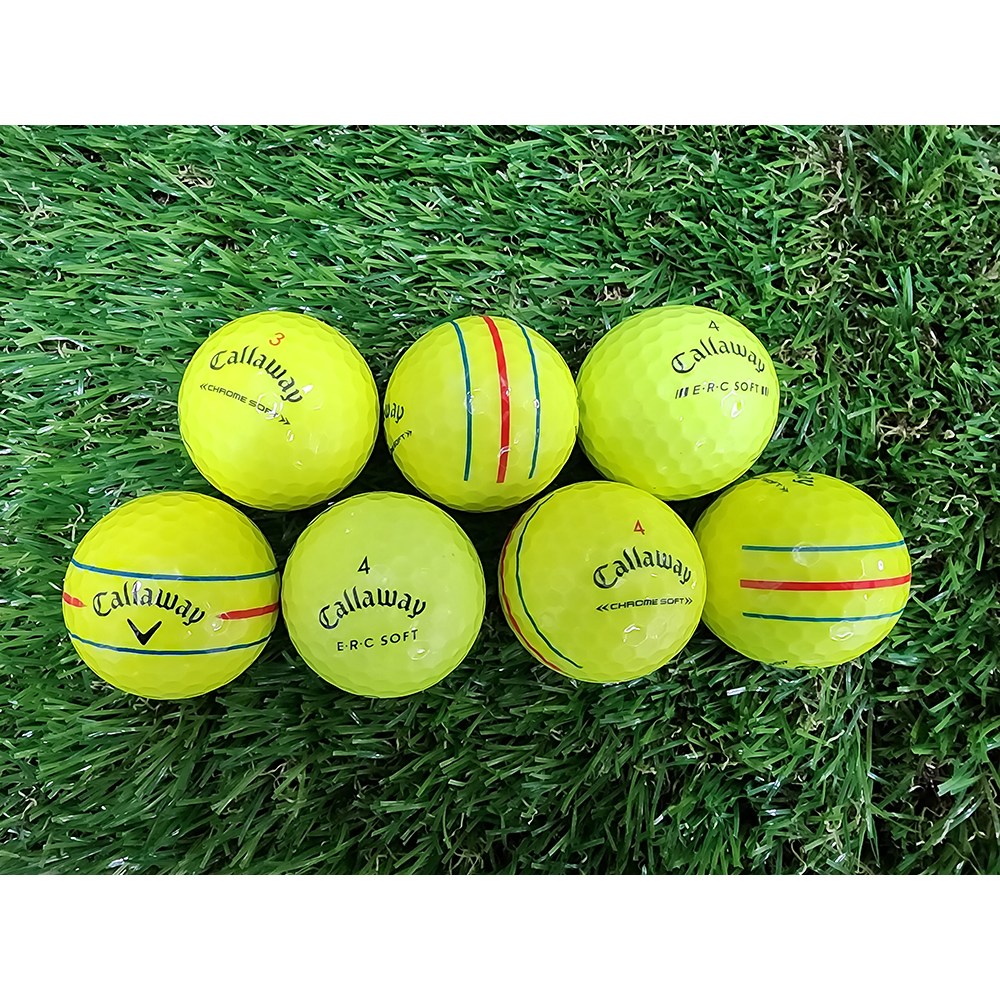 캘러웨이 트리플트랙 A+등급 로스트볼, 1개, 10개입, 옐로우 9,860원