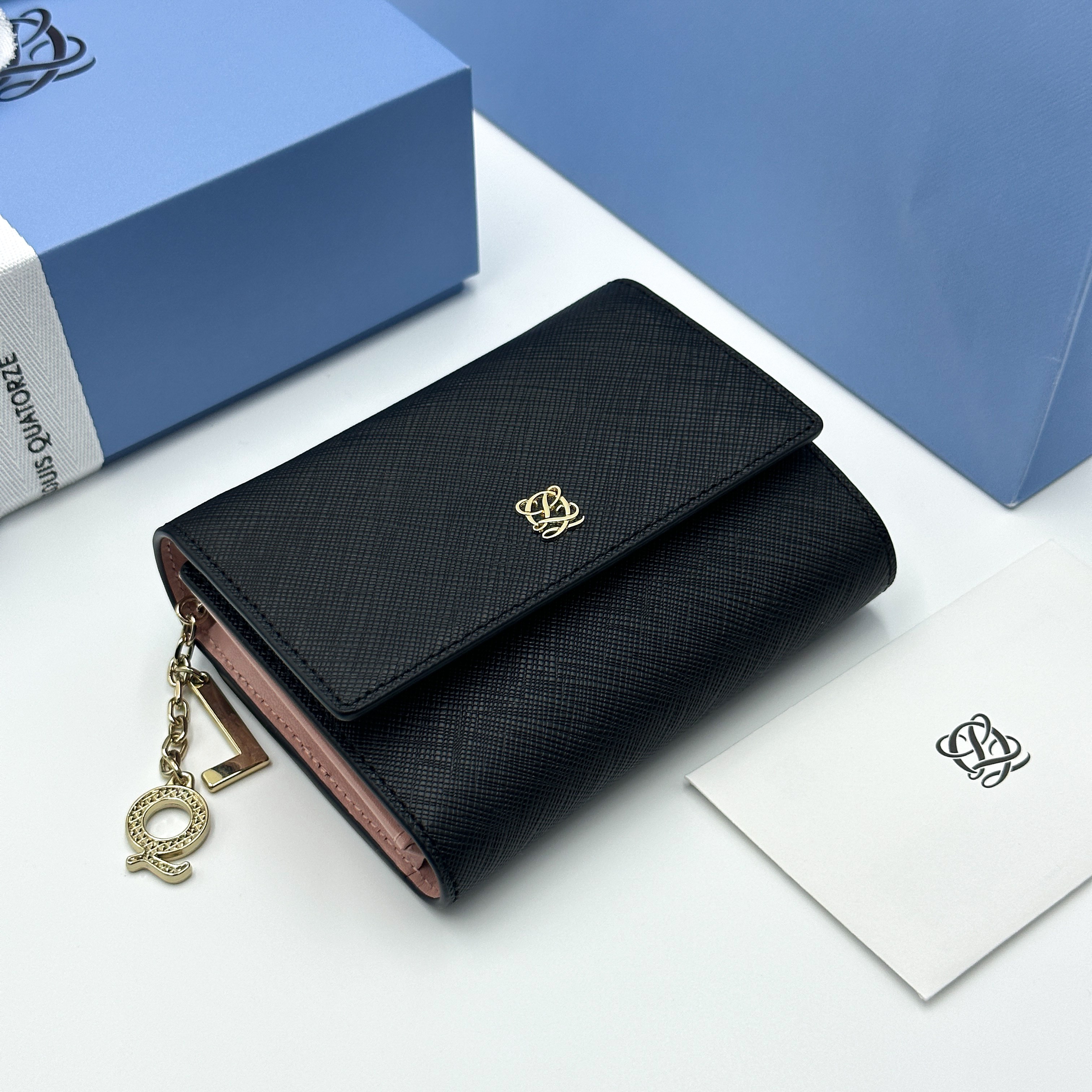 [백화점A/S] 루이까또즈 여성반지갑 [SN1SBRD02BL] 국내A/S가능 선물포장 빠른배송 102,000원