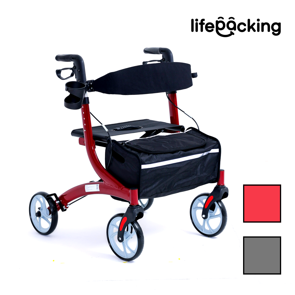 노인 보행보조기 어르신 보행기 실버카 할머니 유모차 롤레이터 CA8860, 1개 198,000원