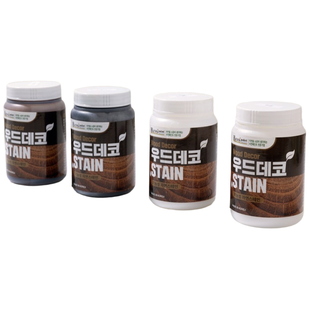 한스 우드데코 수성 스테인 15kg , 호두나무, 1개 130,000원