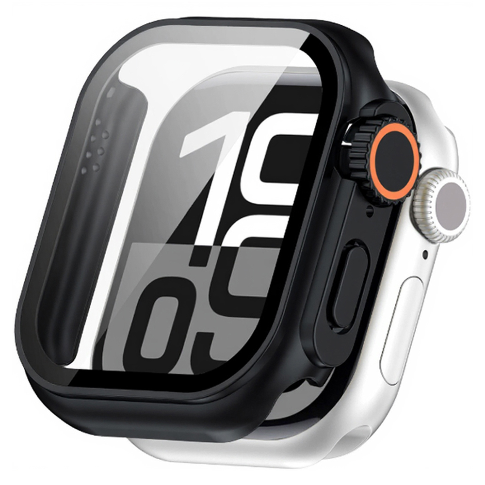 이츠라이프 애플워치 울트라st 체인지 강화유리 풀커버 케이스, 블랙, 1개 6,900원