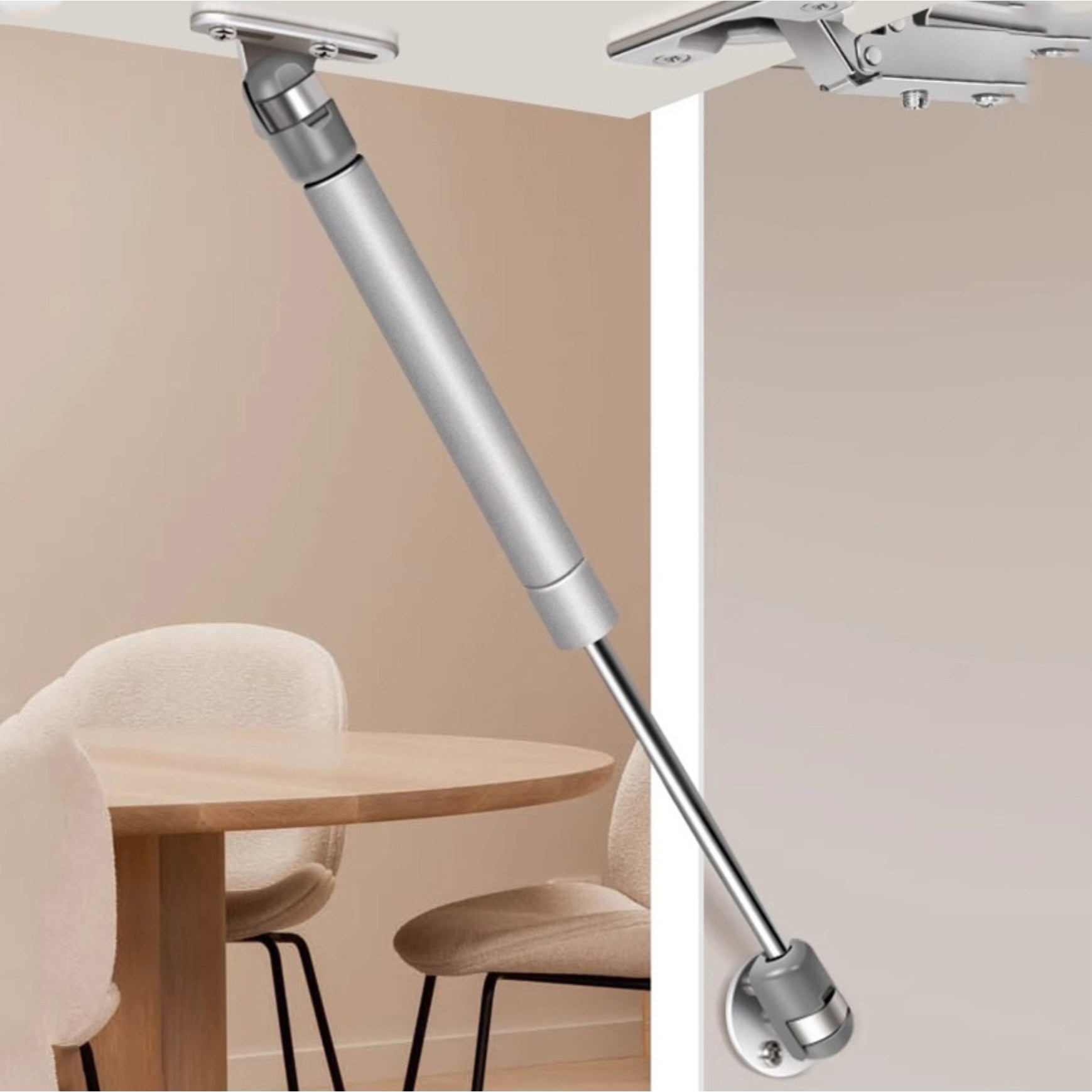 라이프도감 분리형 가스 유압 선반 쇼바, 2개, 80N(8kg) 9,800원