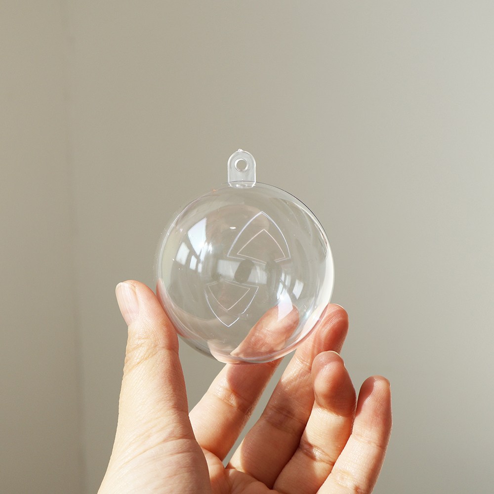 투명 아크릴 볼 플라스틱 캡슐 장식 DIY 소품, 4개, 4cm 4,900원