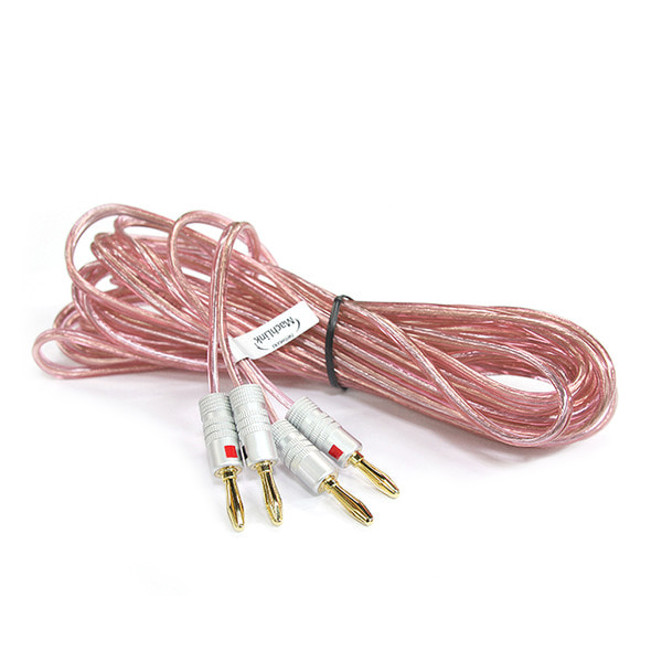 마하링크 바나나플러그 국산 스피커케이블 선 30C, ML-3BN20 (20m), 혼합 색상, 1개 37,500원