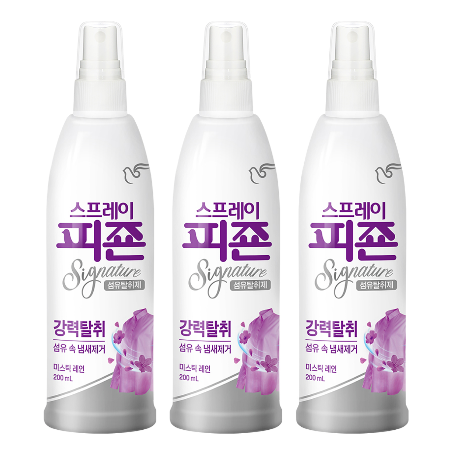 피죤 스프레이형 섬유탈취제 시그니처 미스틱레인 본품 9,840원