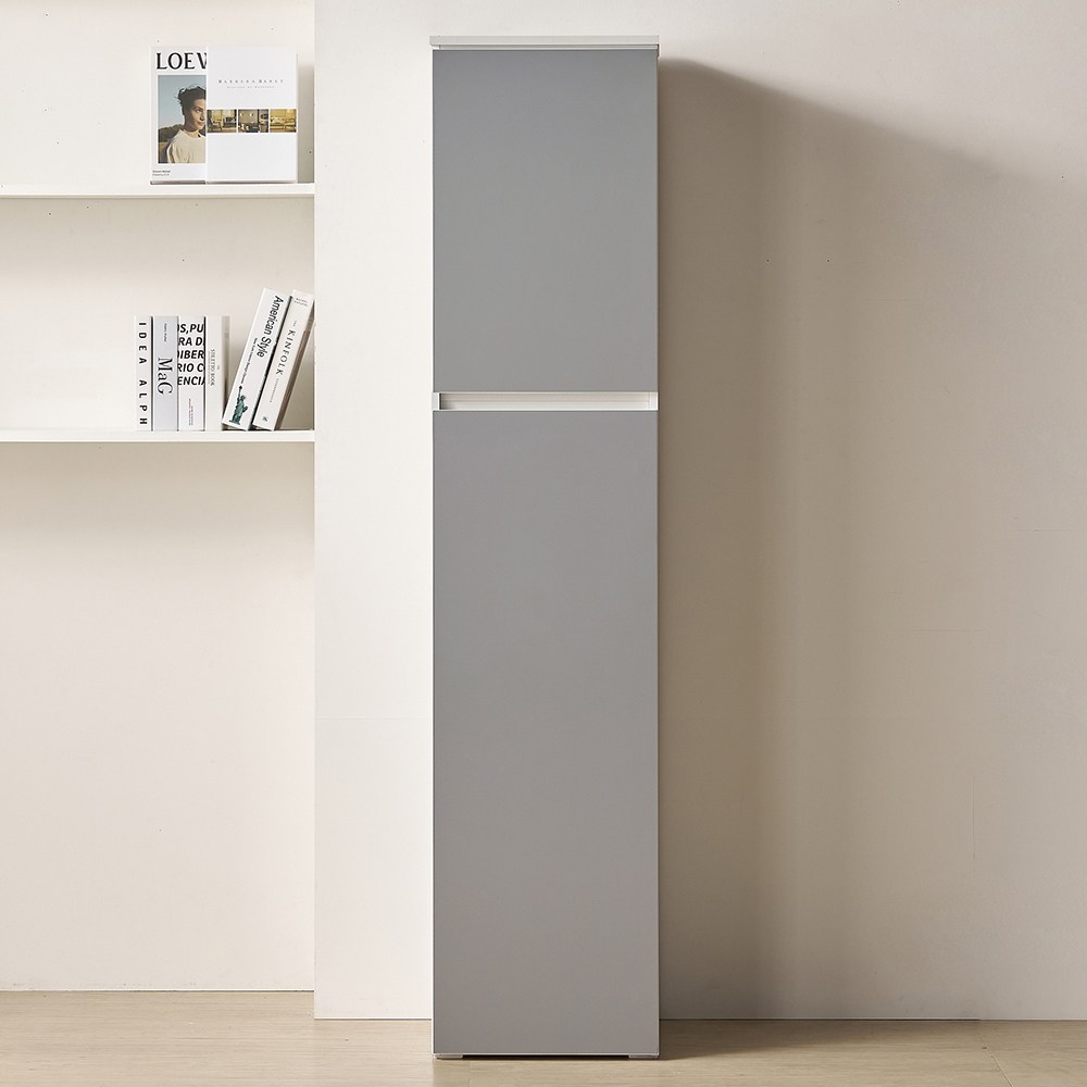 바로방가구 히트 1800 틈새 수납장 400 주방 베란다 냉장고장 다용도 그릇 슬림수납장 54,410원