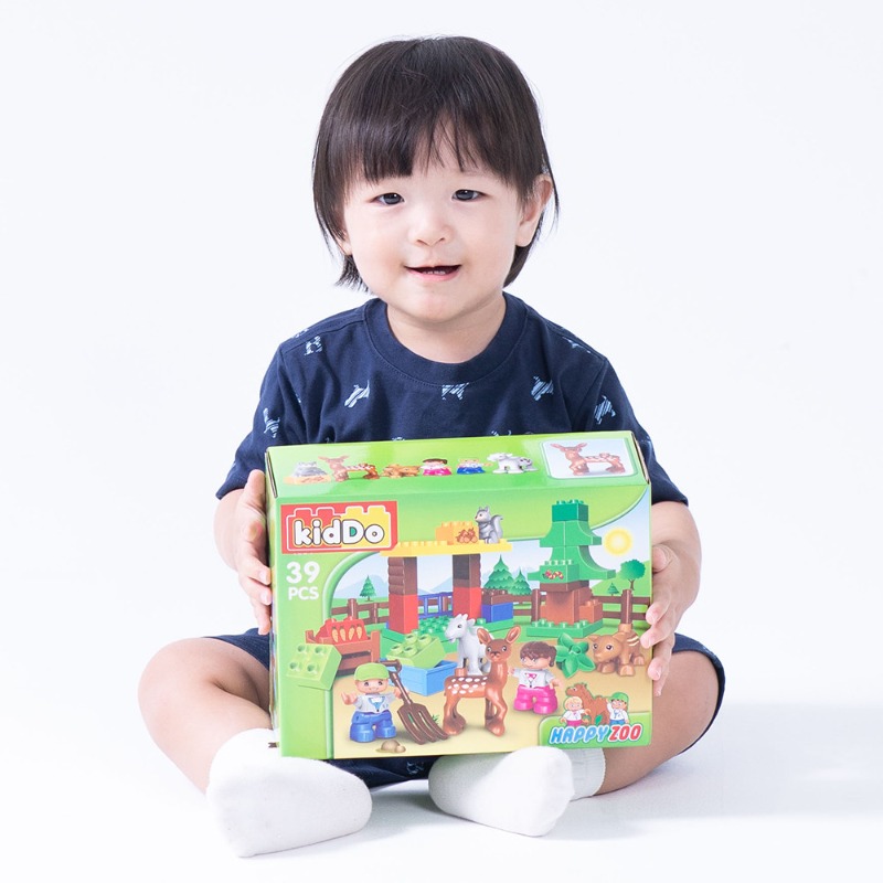 블록피아 키드두 블록 숲속의 동물들 듀플로 호환 유아 블럭, 1개 21,000원