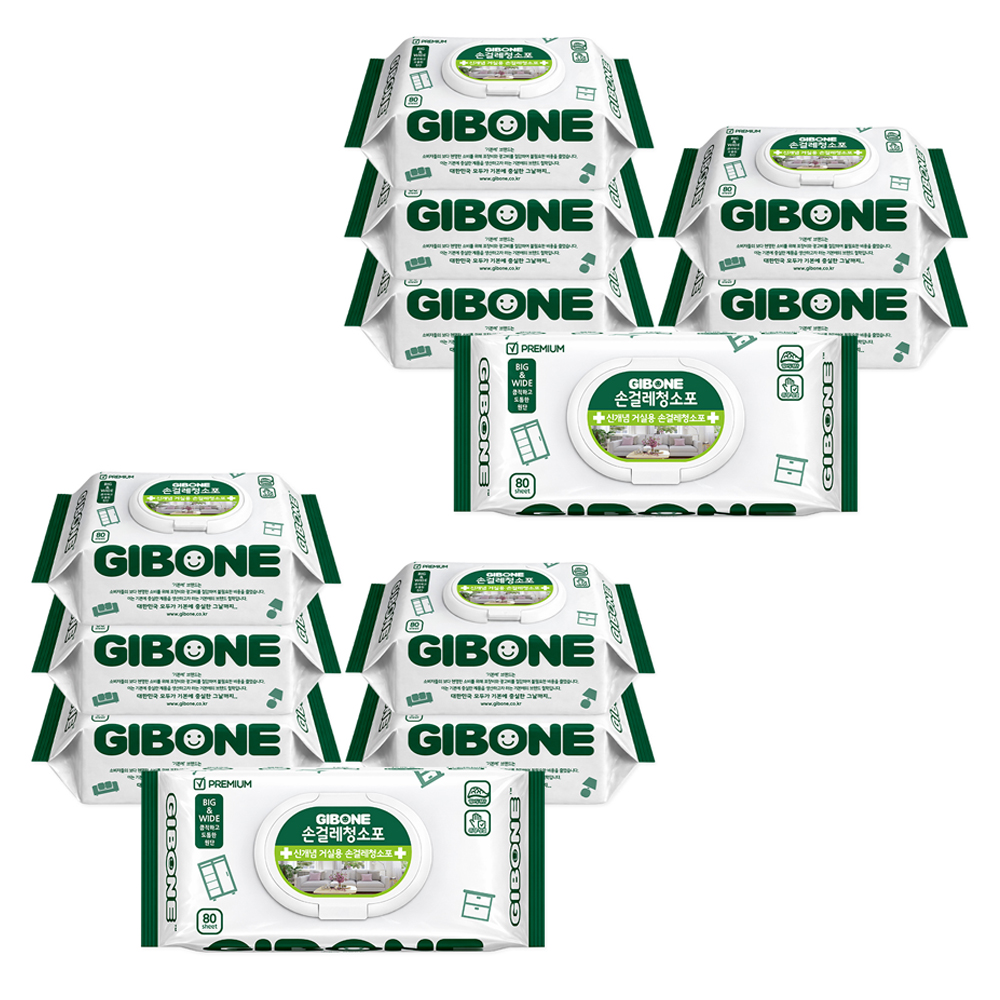 기본에 손걸레 청소포 프리미엄, 12개 22,620원