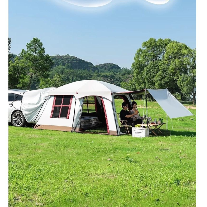 차박 텐트 도킹쉘터 타프세트 방수 자외선차단 그늘막 캠핑 3-4인용, 아이보리 398,800원