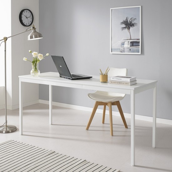 콰트로 컴퓨터 책상 철재 1인용 서재 사무용 학생 거실 게이밍 책상 72,660원