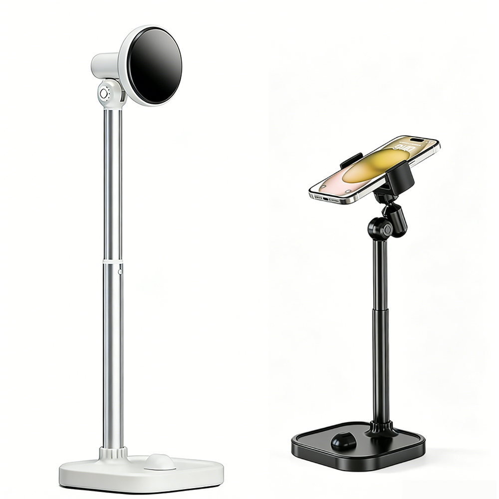 맥세이프 핸드폰 거치대 탁상용 360도 회전 높이 각도조절, 1개, 화이트 26,800원