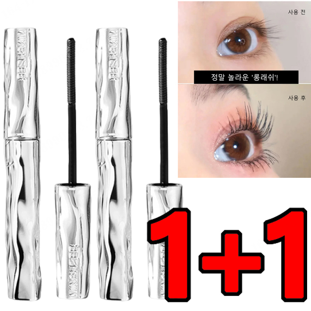1+1 [눈 확대] 마스카라 밀착 센서티브 마스카라 워터프루프/번짐 방지/좋은 속건성 12,400원