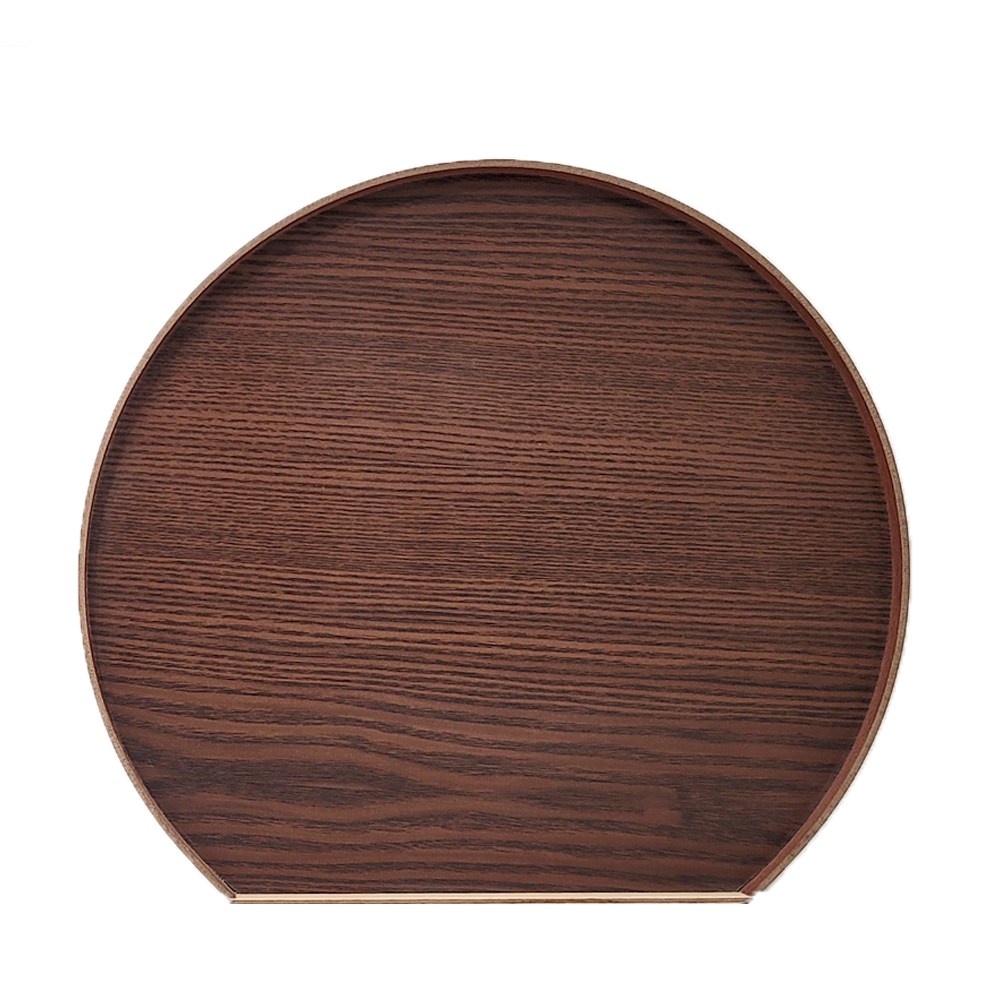 나무사랑 국내생산 우드 반달트레이, 1개, 블랙 13,900원