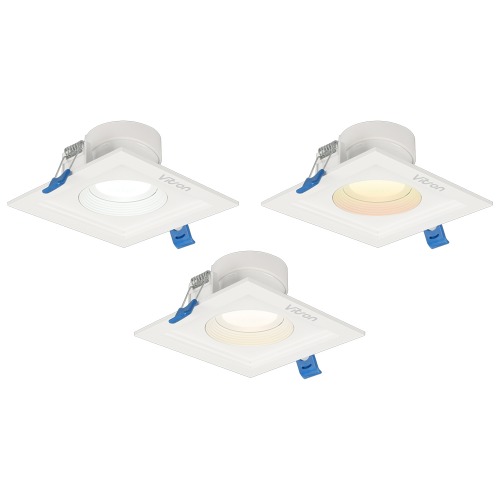 비츠온 LED 각도조절 COB 사각 매입등 MR16 1구 8W (타공100x100mm) 8,400원