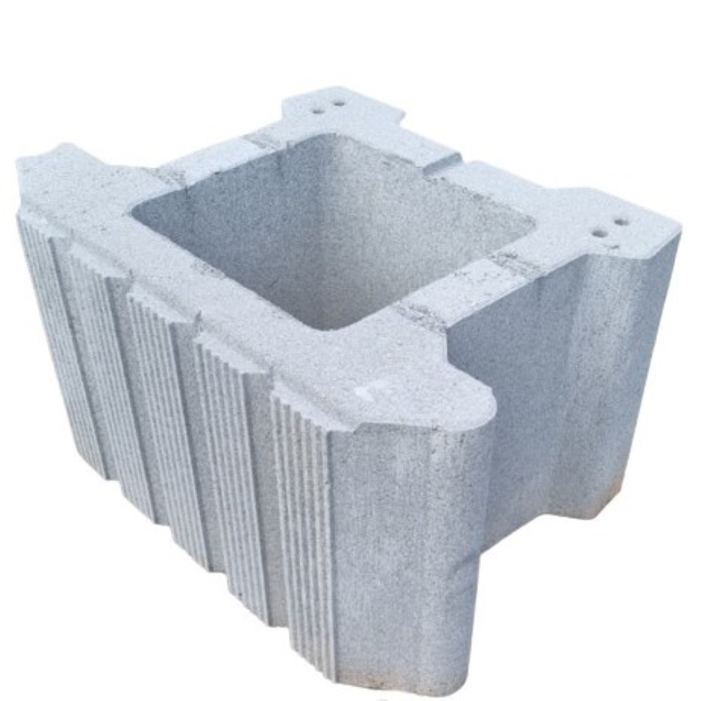 식생블록/방음벽/축조블럭/옹벽블록/옹벽/보강토/축대/콘크리트블럭/대형블럭/기초보강 - ECO 식생축조블록 1000x500, 1개 26,000원