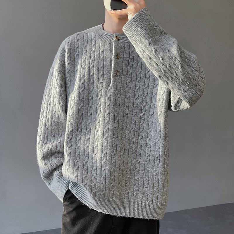 스타일닥터 남자 라운드 니트 스웨터 남자 패션 루즈핏 스웨터 46,900원