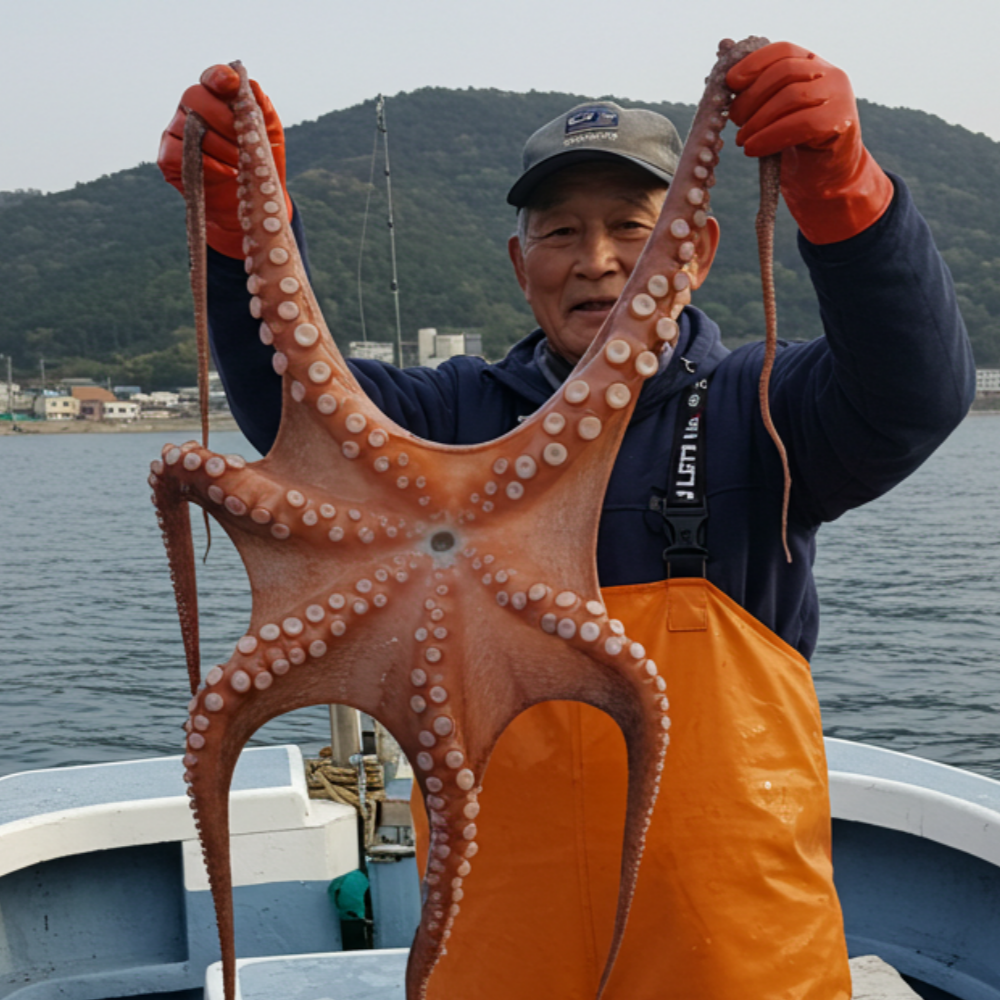 자연산 돌문어 가정용 당일조업 산지직송 59,900원