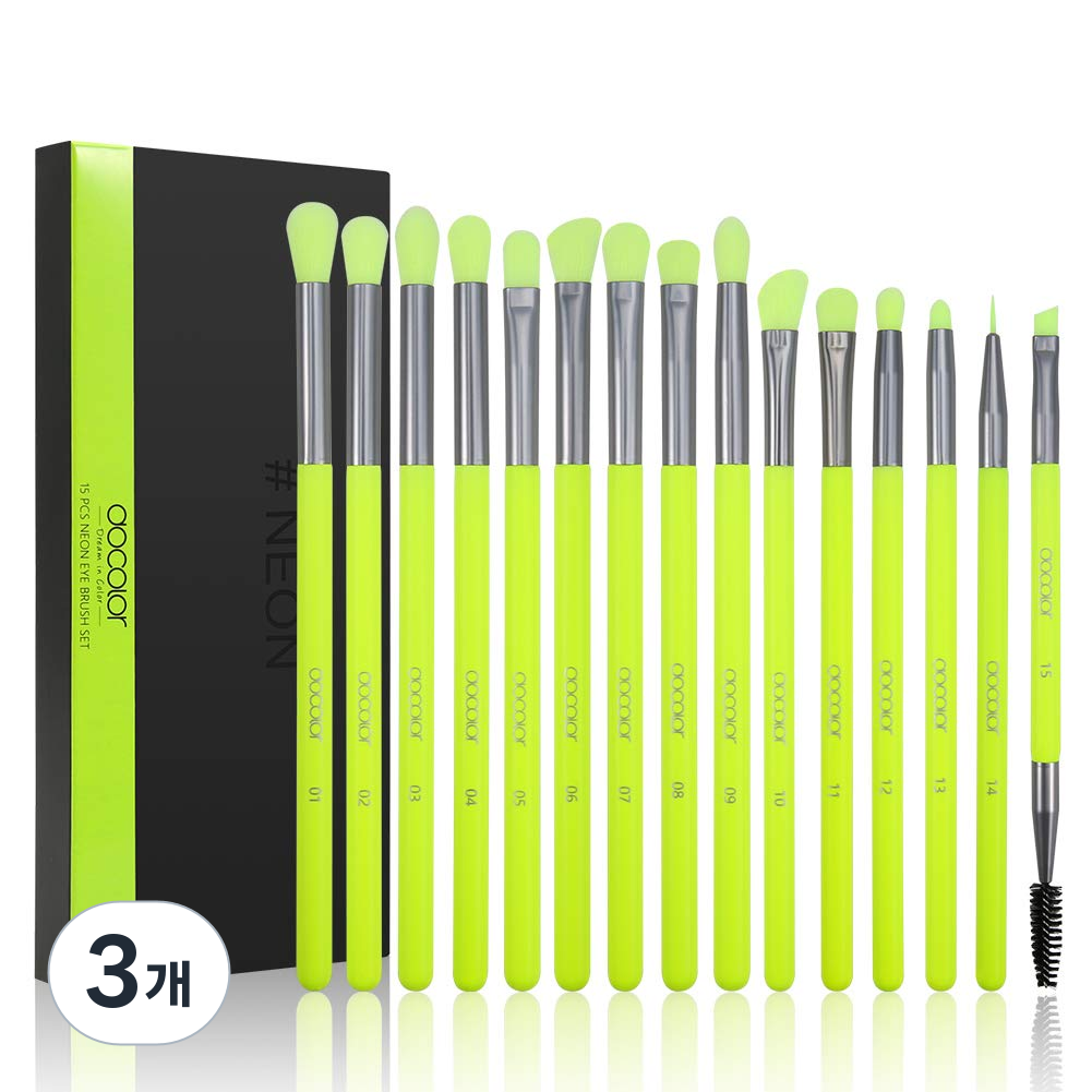 Docolor 아이 메이크업 전문 브러쉬 풀 세트 블렌딩 아이섀도우 아이라이너 아이브로우 브러쉬 포함 정밀한 화장 도구 70,850원