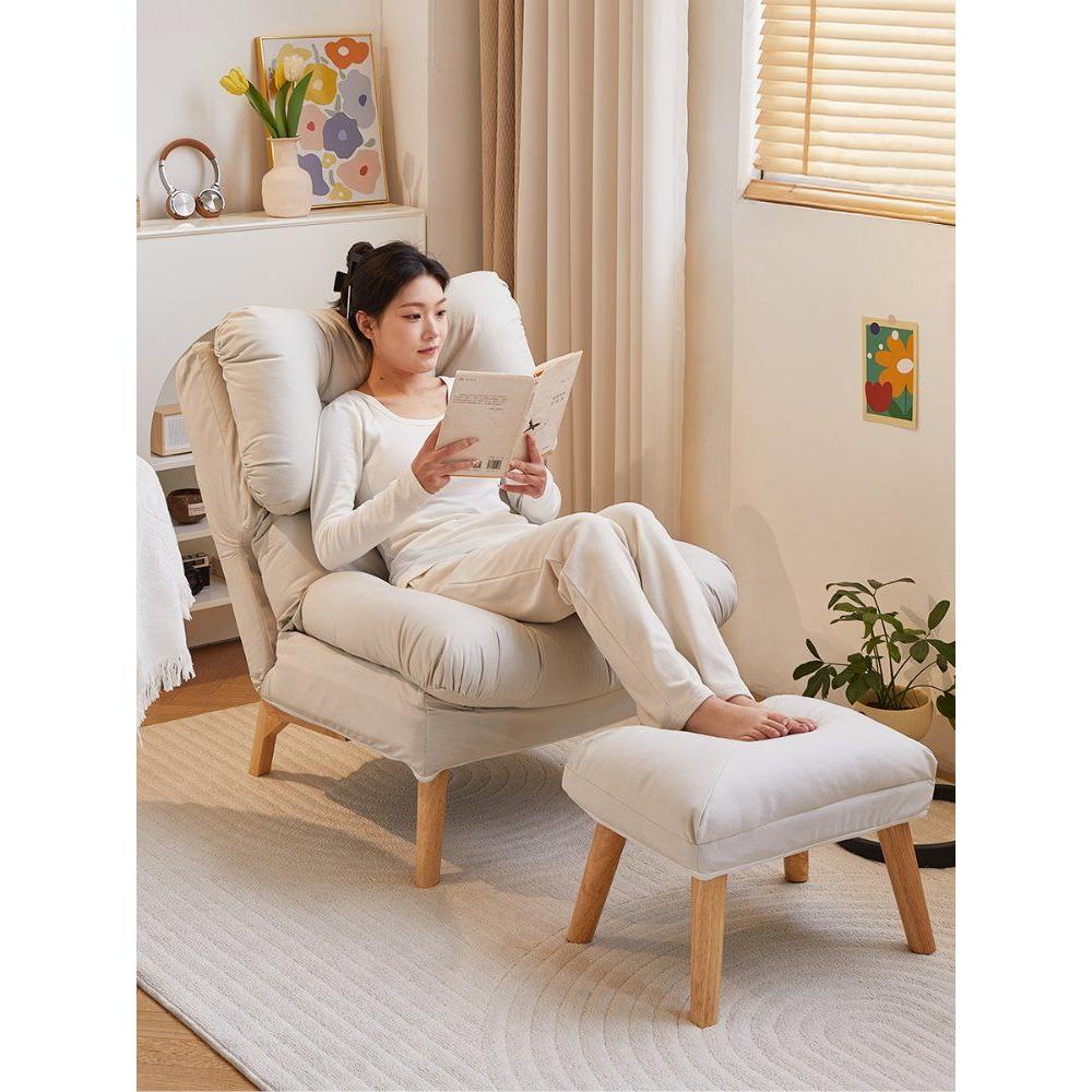 OBLY 편안한 1인용 쇼파 튼튼한 라운지 침대겸용 패브릭 리클라이너 독서 174,600원