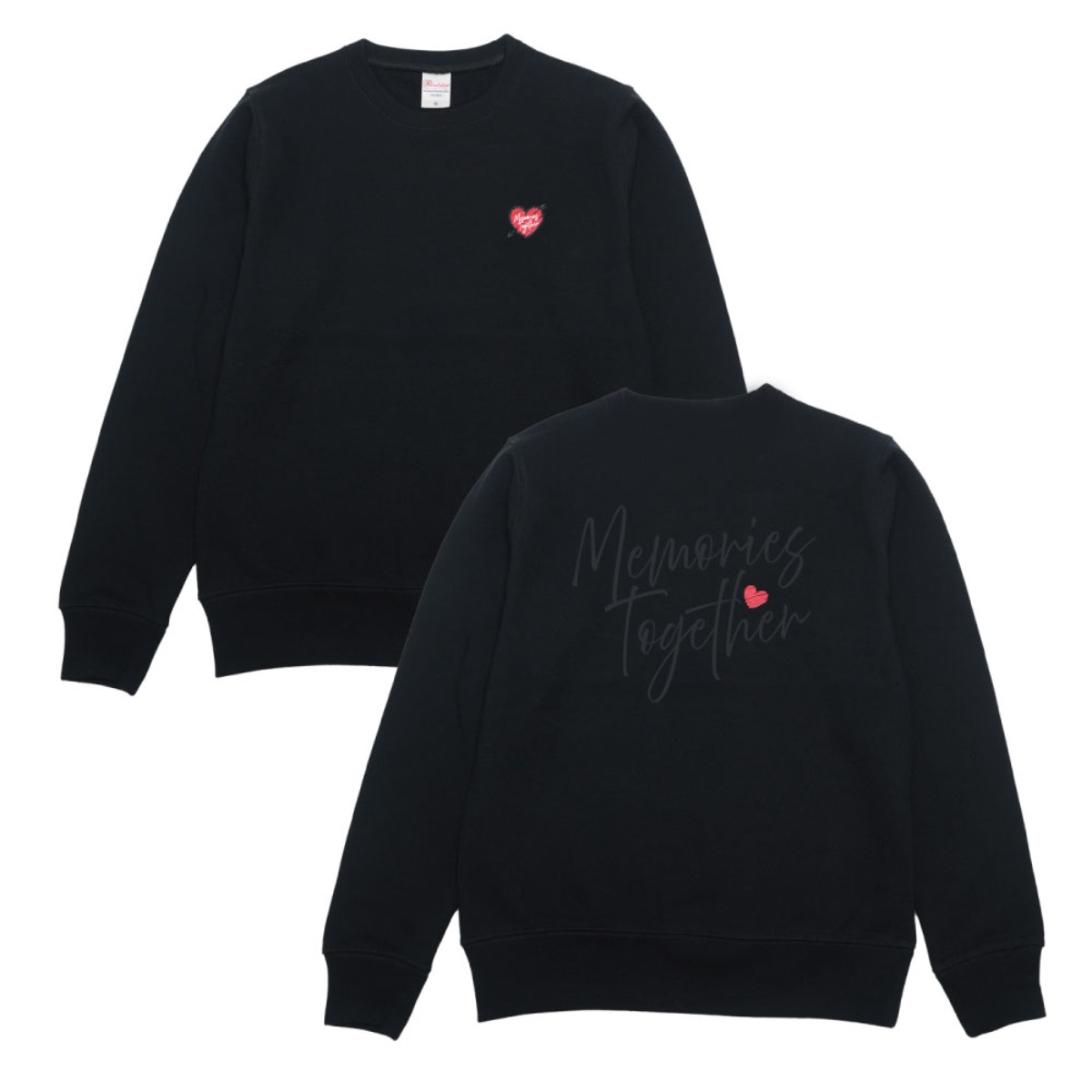 온어스샵 하트티 커플맨투맨 가족맨투맨티셔츠 가족여행티 패밀리룩 가족사진의상 25,290원