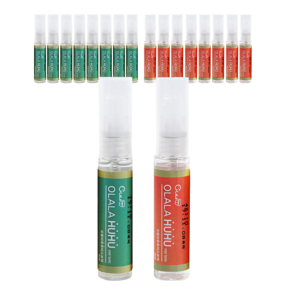 오랄라 후후 구강스프레이 민트 3p + 피치 3p 36,000원