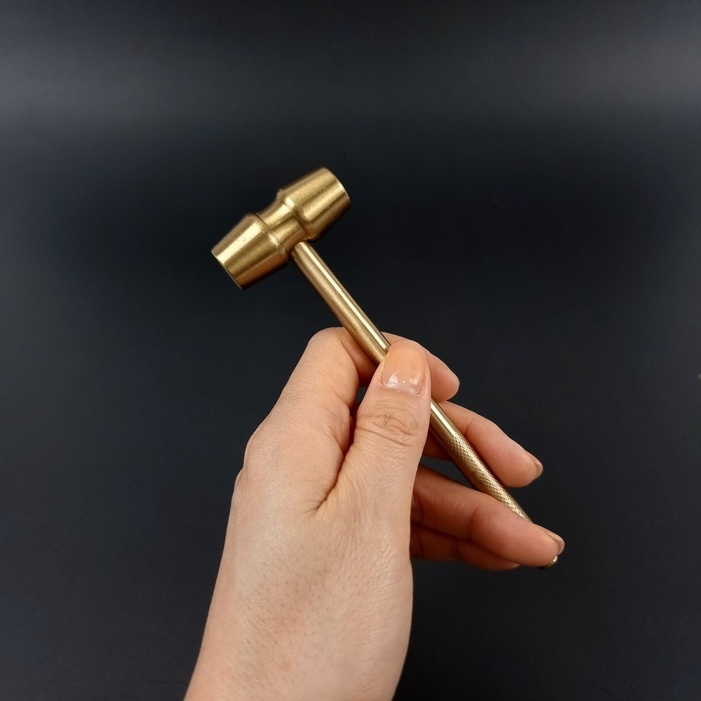 황동 미니 망치 소형 해머 가죽공예 금속세공 쇠망치 18,930원