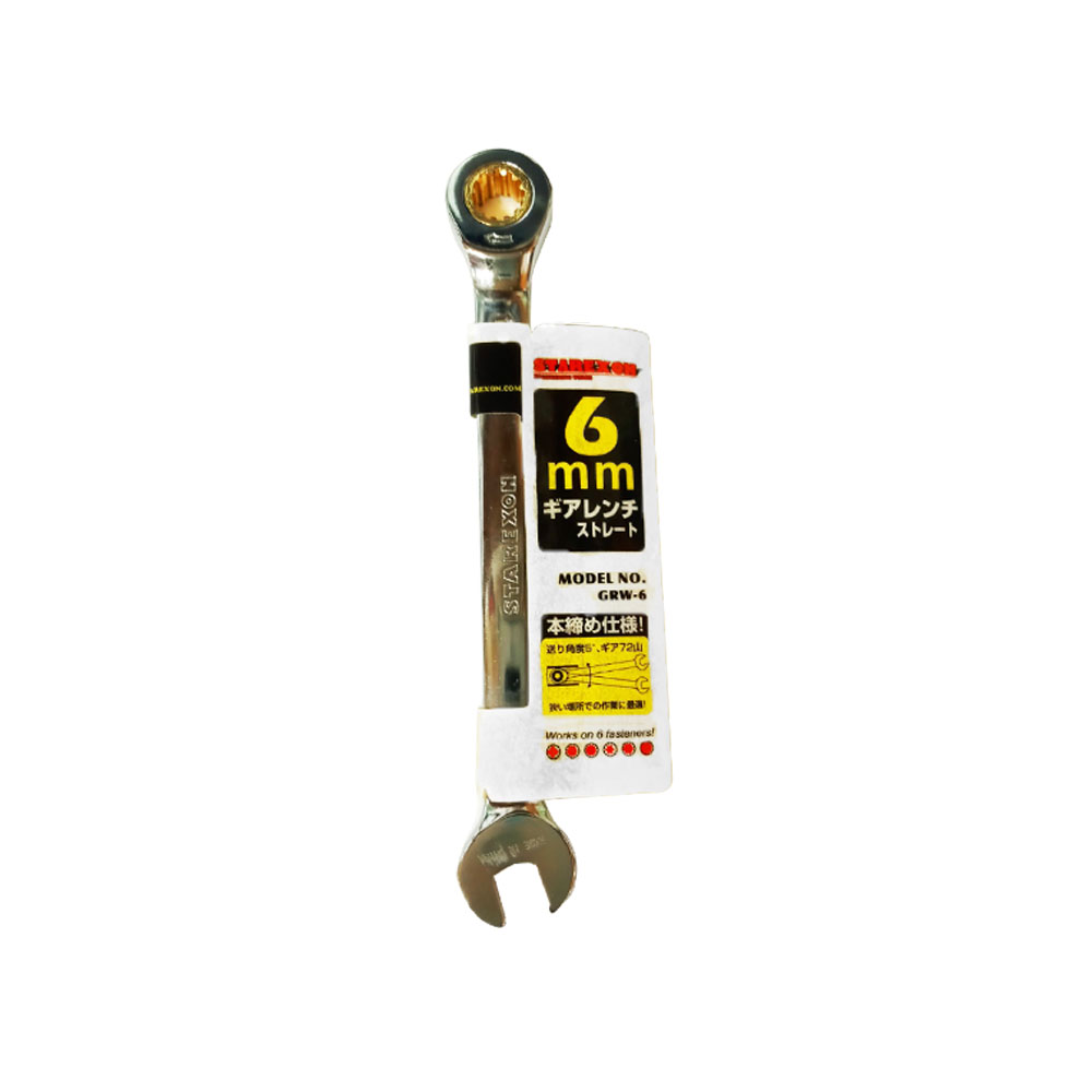 스타렉슨 멀티라쳇 기어렌치 6mm ~ 32mm 콤비네이션 렌치 GRW-6 ~ GRW-32 5,800원
