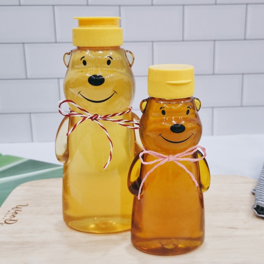 키친코디 곰돌이소스통 5개 180ml 360ml 곰돌이보틀 안새는 캠핑 양념통 꿀통 휴대용양념통 음료보틀공병 꿀소분용기 캠핑오일통 튜브꿀병 케찹통 케첩통 마요네즈통 밀폐시럽통, 5개 4,730원