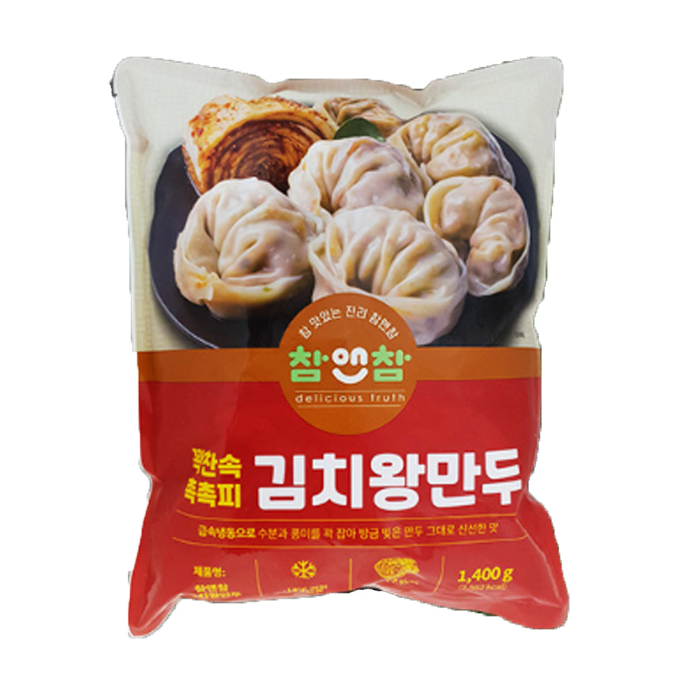 (냉동)취영루 참앤참김치왕만두, 4개, 1.4kg 49,800원