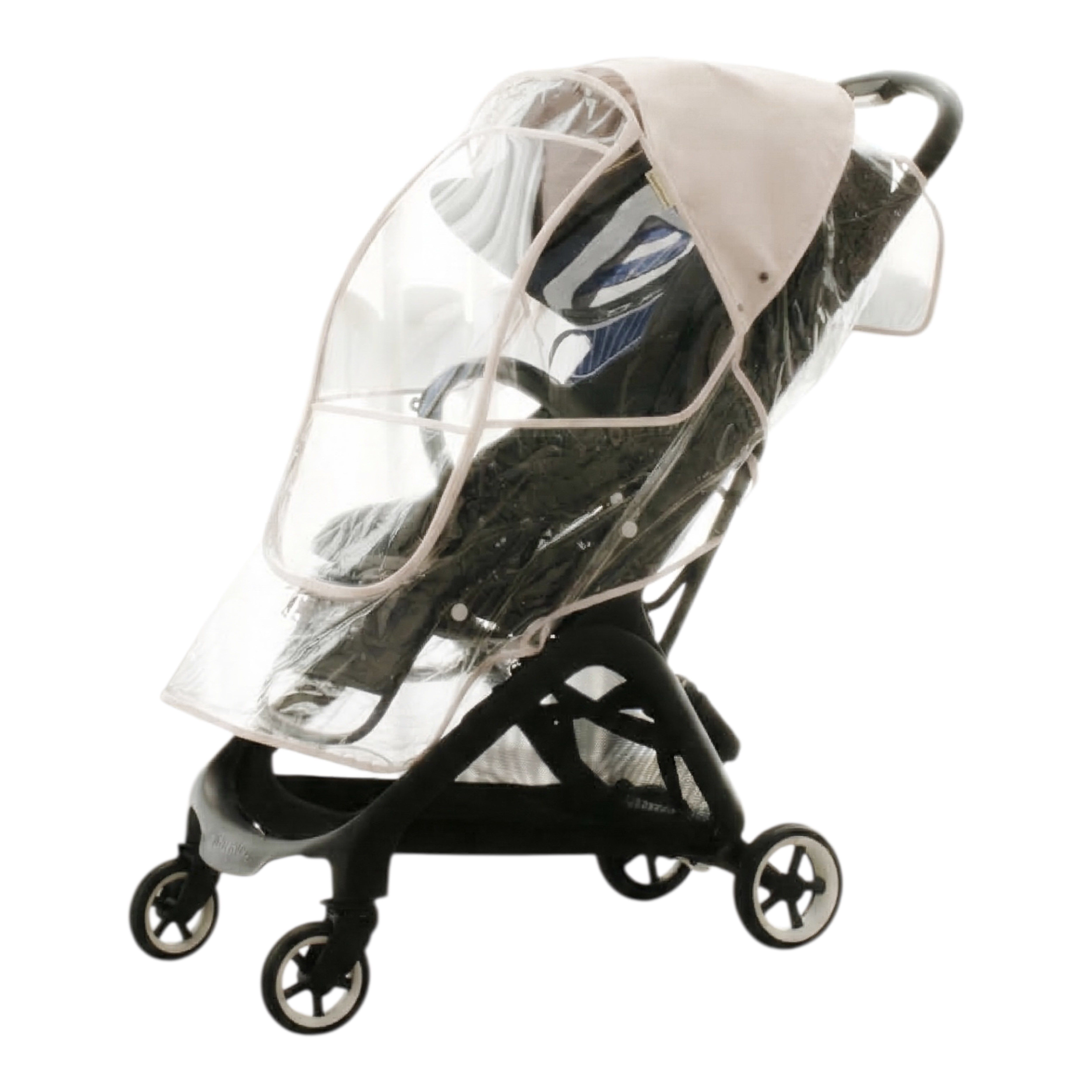 맘노코 프리미엄 유모차 유아차 트라이크 레인커버, 아이보리, 1개 49,000원