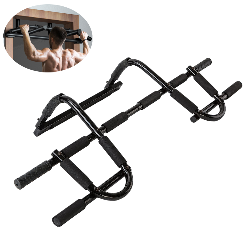 2단 문틀 철봉 턱걸이 풀업바 철봉 미끄럼 방지 가정용 실내 운동 기구 문철봉 안전철봉 45,800원