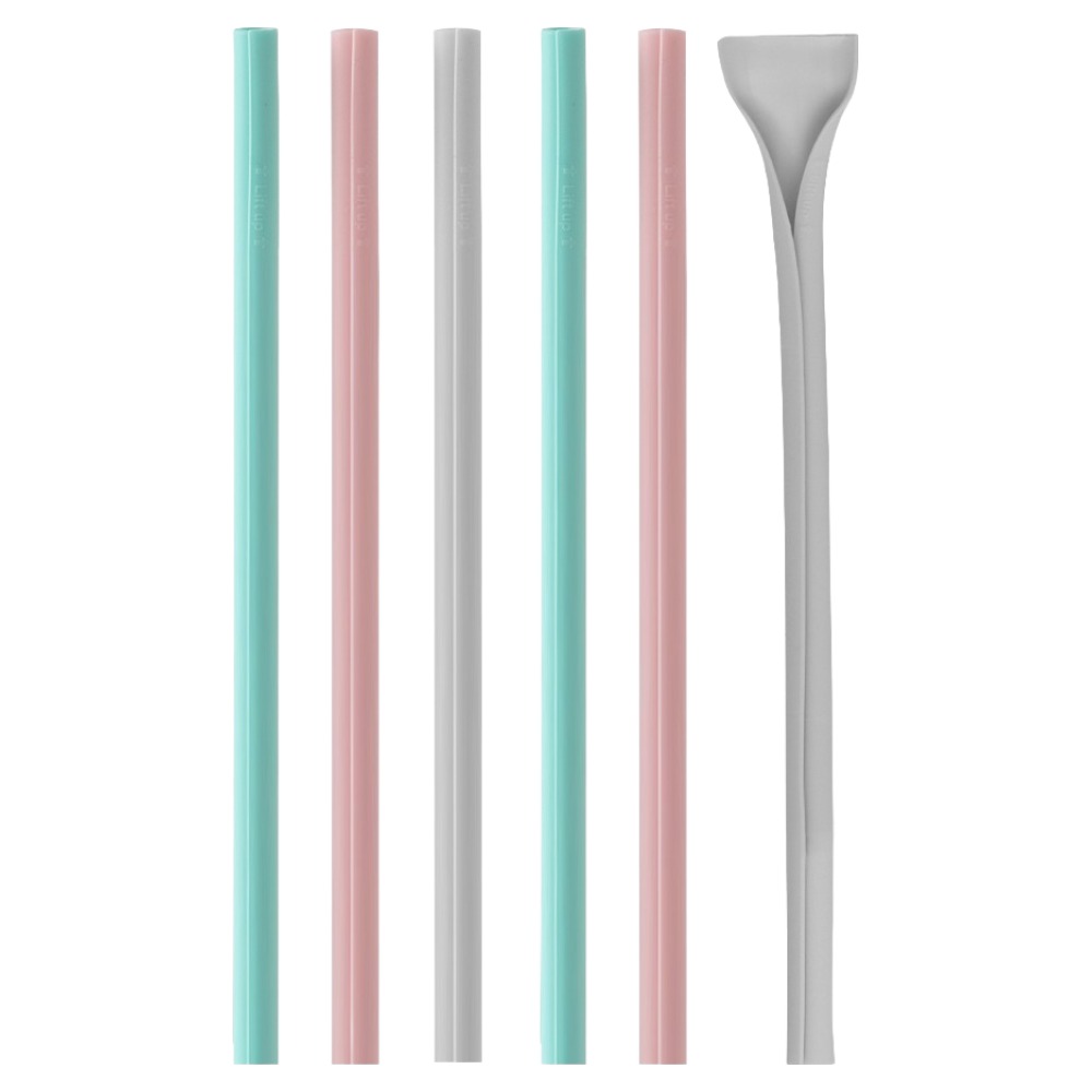 EYNSTORY 코코 세척이 편한 실리콘 빨대 3종 x 2p 세트, 1세트 7,680원