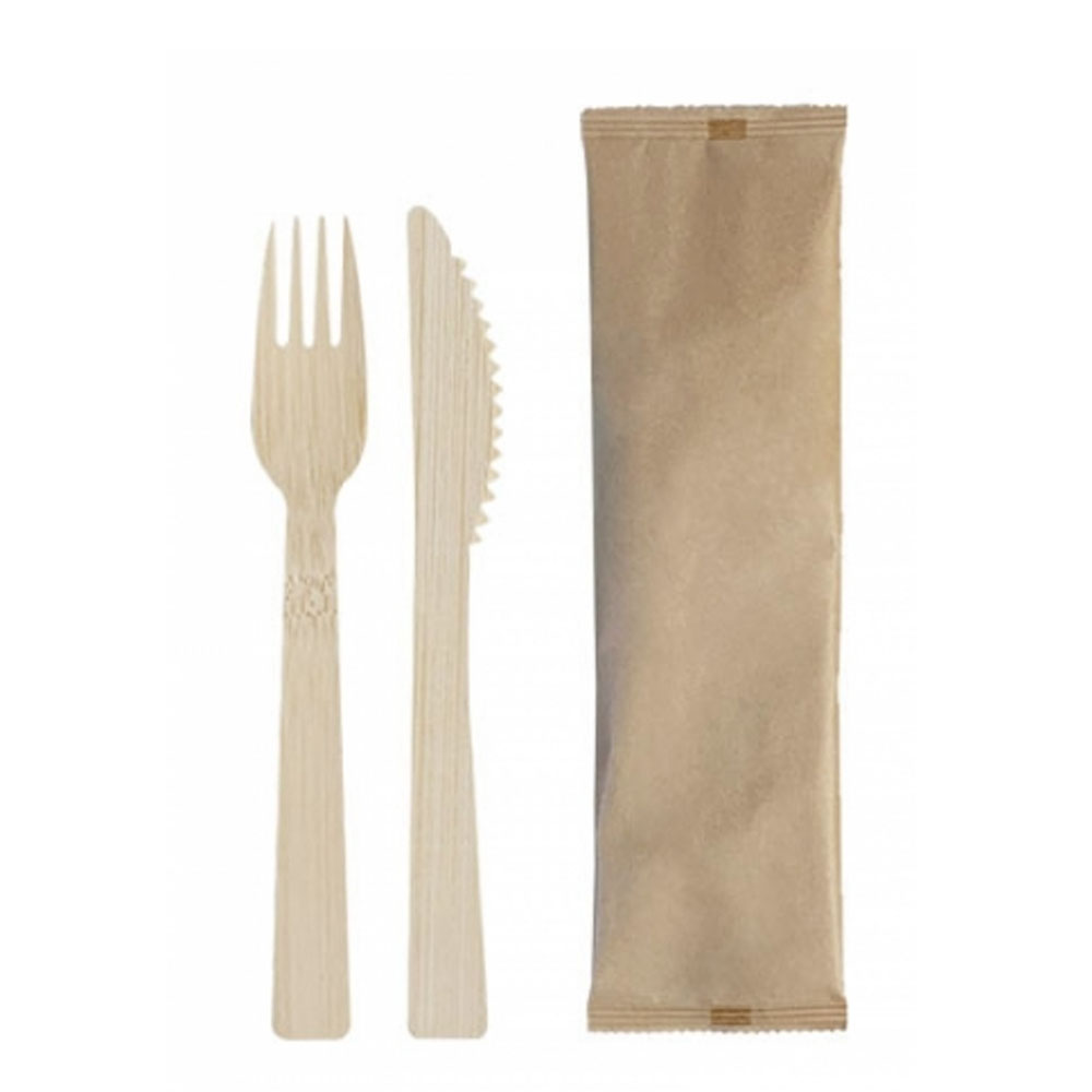담은 대나무 포크 나이프 2종 세트 무지포장 500개 218,000원