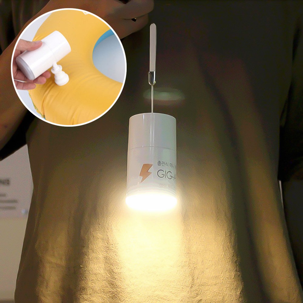 별도표기 휴대용 공기 주입기 초강력 충전 에어 펌프 텐트 자전거 매트 캠핑 랜턴 28,000원