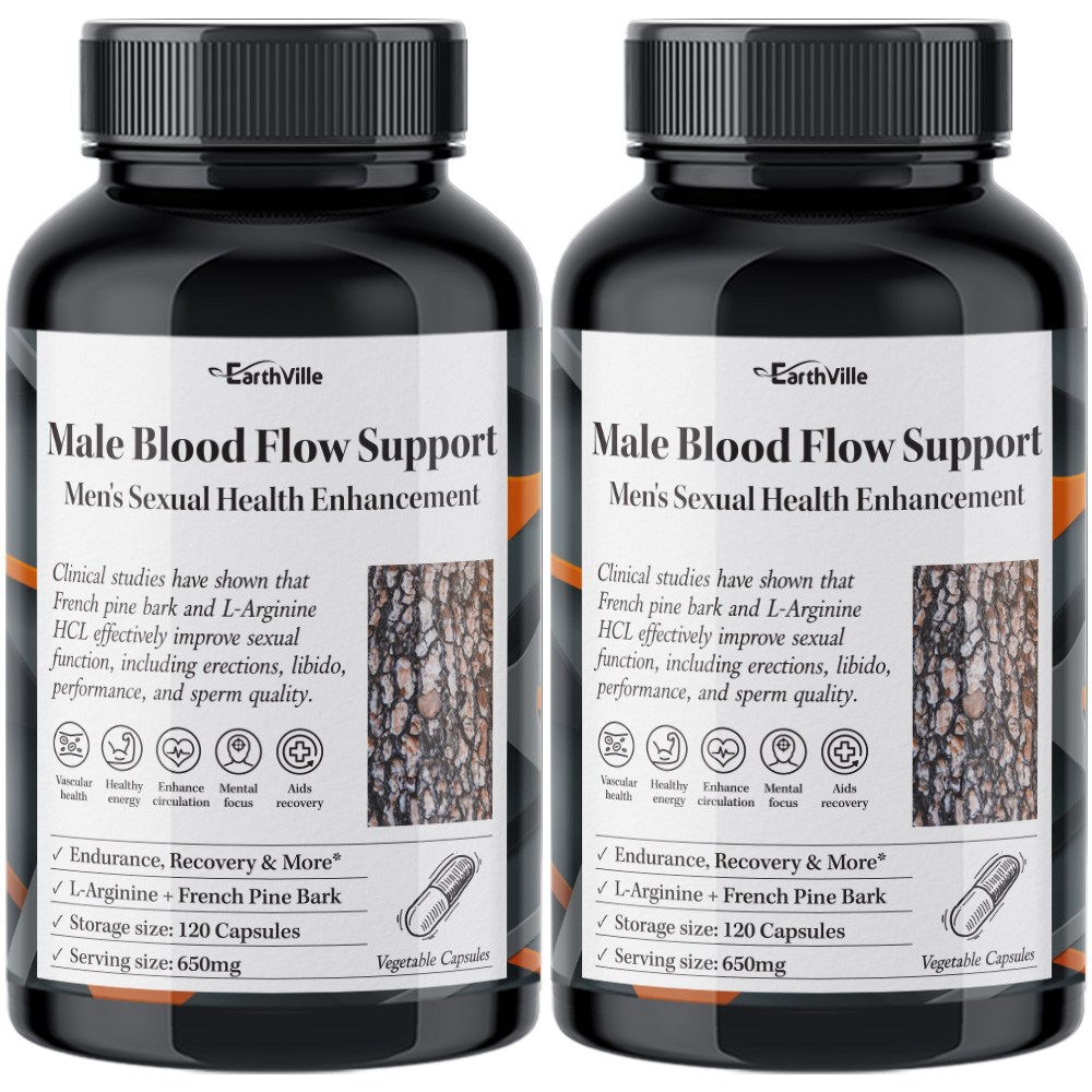 어스빌 아르기닌 프랑스해안송소나무껍질추출물 L아르기닌 블러드플로우 650mg 68,400원