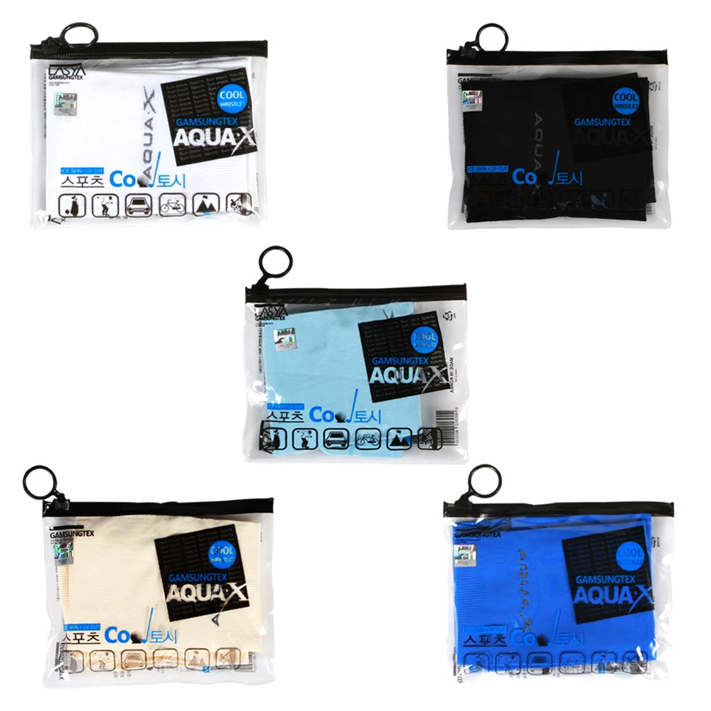 소확행몰 감성 국산 쿨토시 자외선차단 아쿠아엑스 AQUA-X 무봉제 흡한속건 16,000원