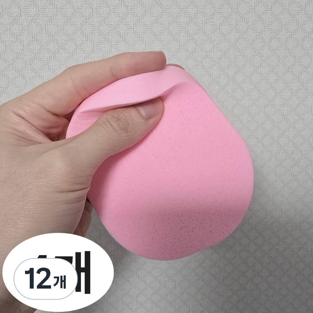 루로아 세안 해면 스펀지, 12개, 15T_핑크 24,120원