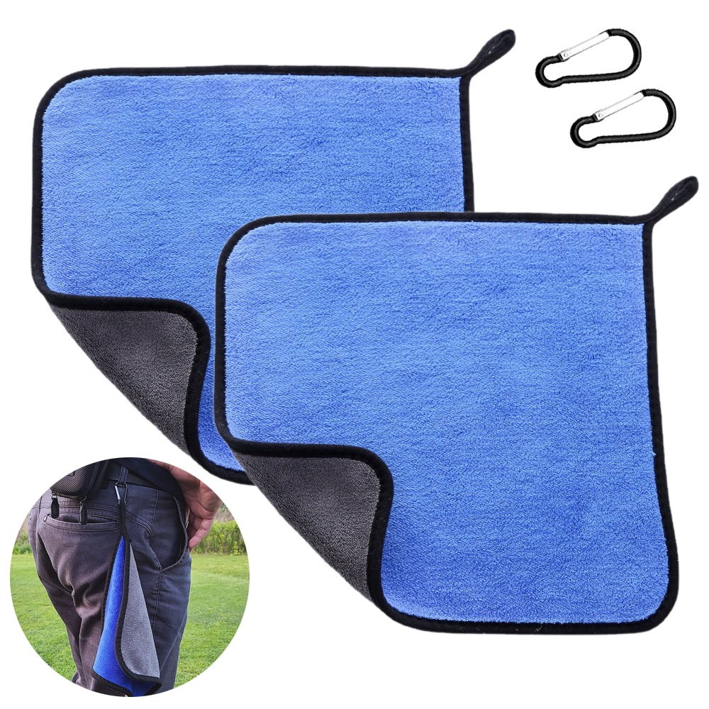 세렌디 골프용 캐디타올 수건 카라비너포함 25x25 클리너 타월 2장세트 8,270원