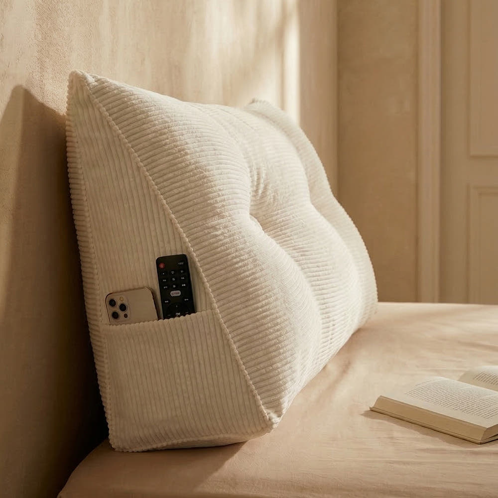 포니홈 컴팩트 침대 등받이 쿠션 등쿠션, 아이보리 24,900원